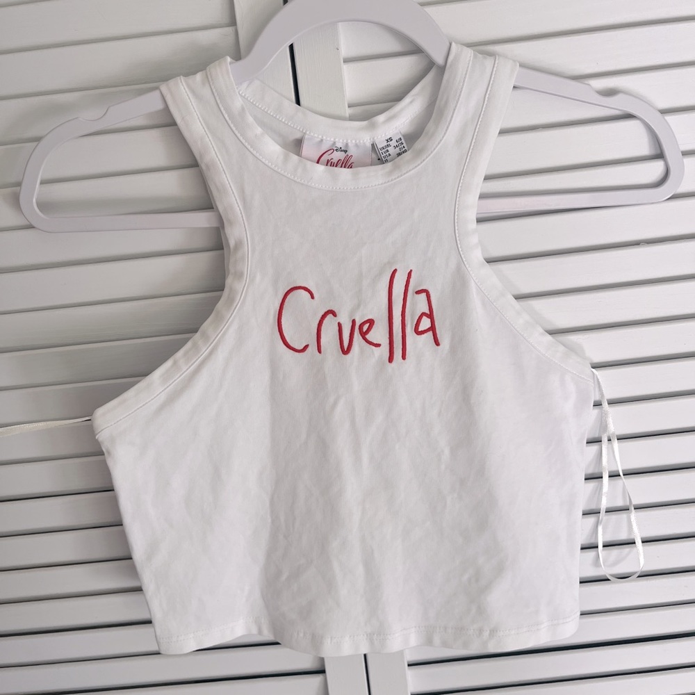 Cruella crop tank top primark